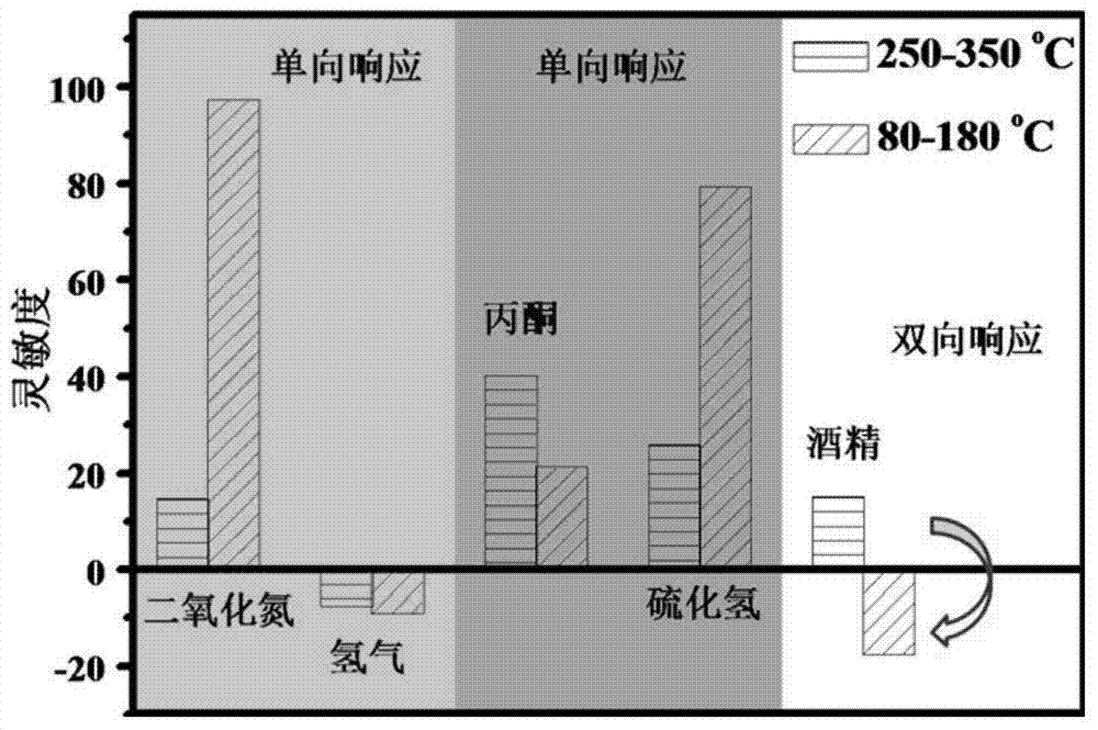 Indium oxide film material modified with aluminum oxide-coated palladium nanoparticles and its preparation method and application