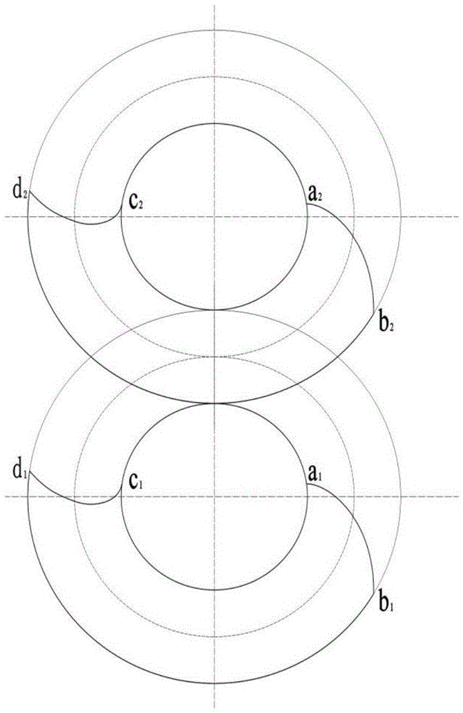 Sealed single-head spiral screw and double screws thereof