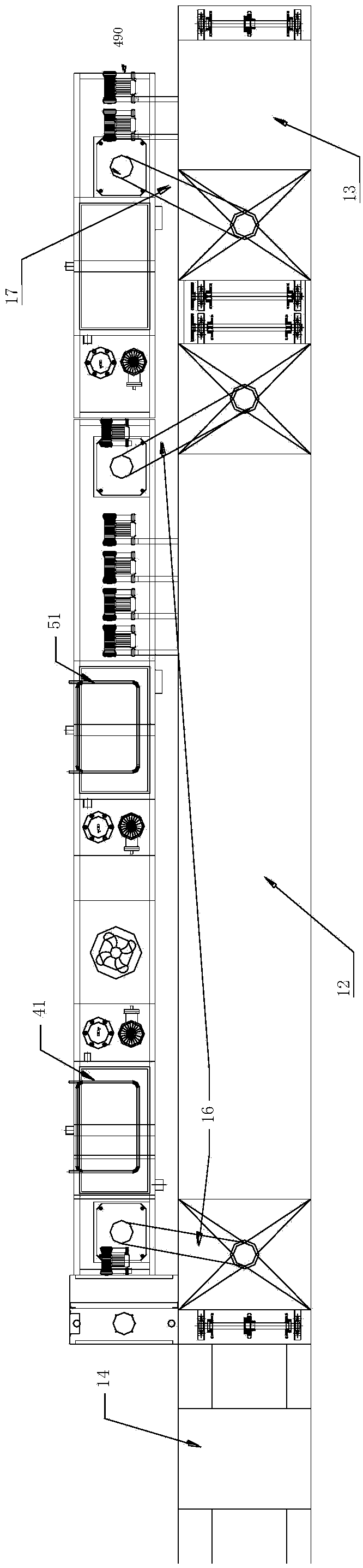 Bearing part hydrocarbon cleaning device