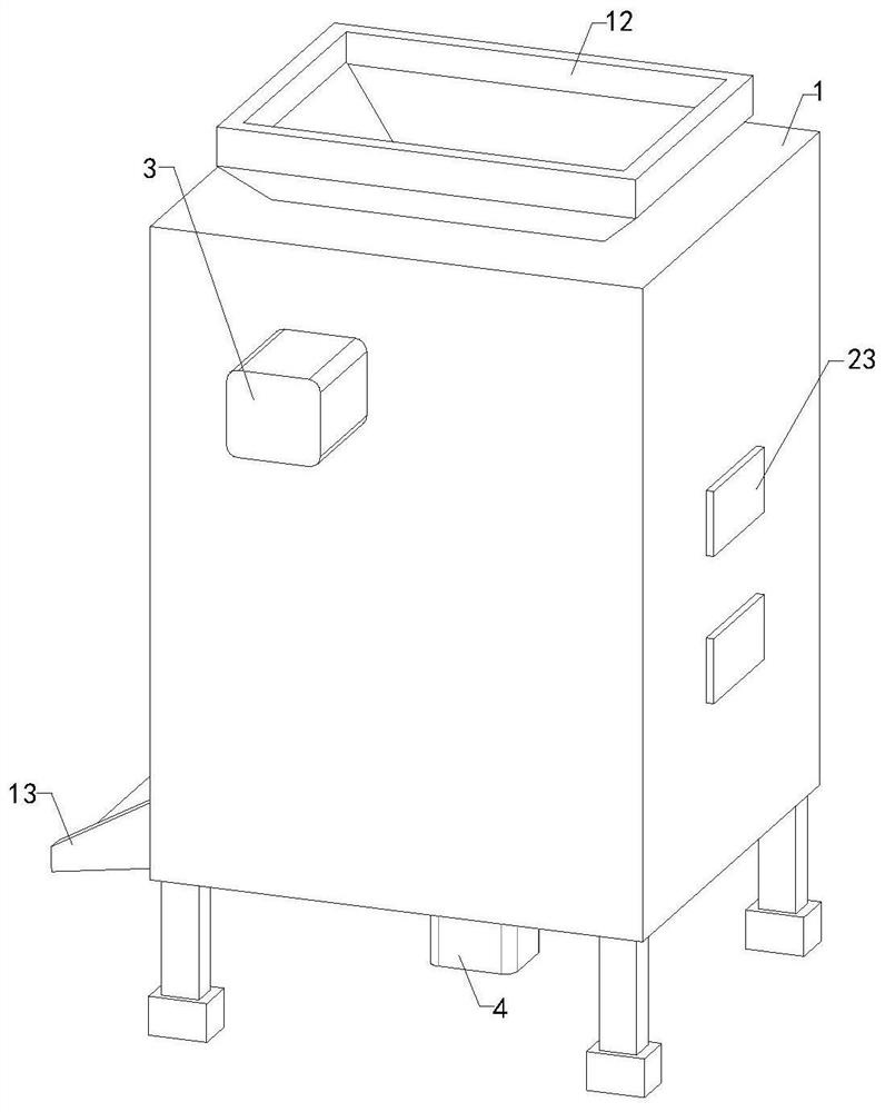 Crusher for medicinal material processing