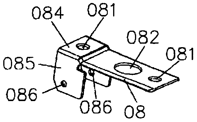 One-handed lock clip