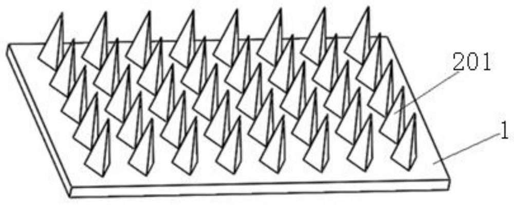 Soluble microneedle patch and preparation method thereof