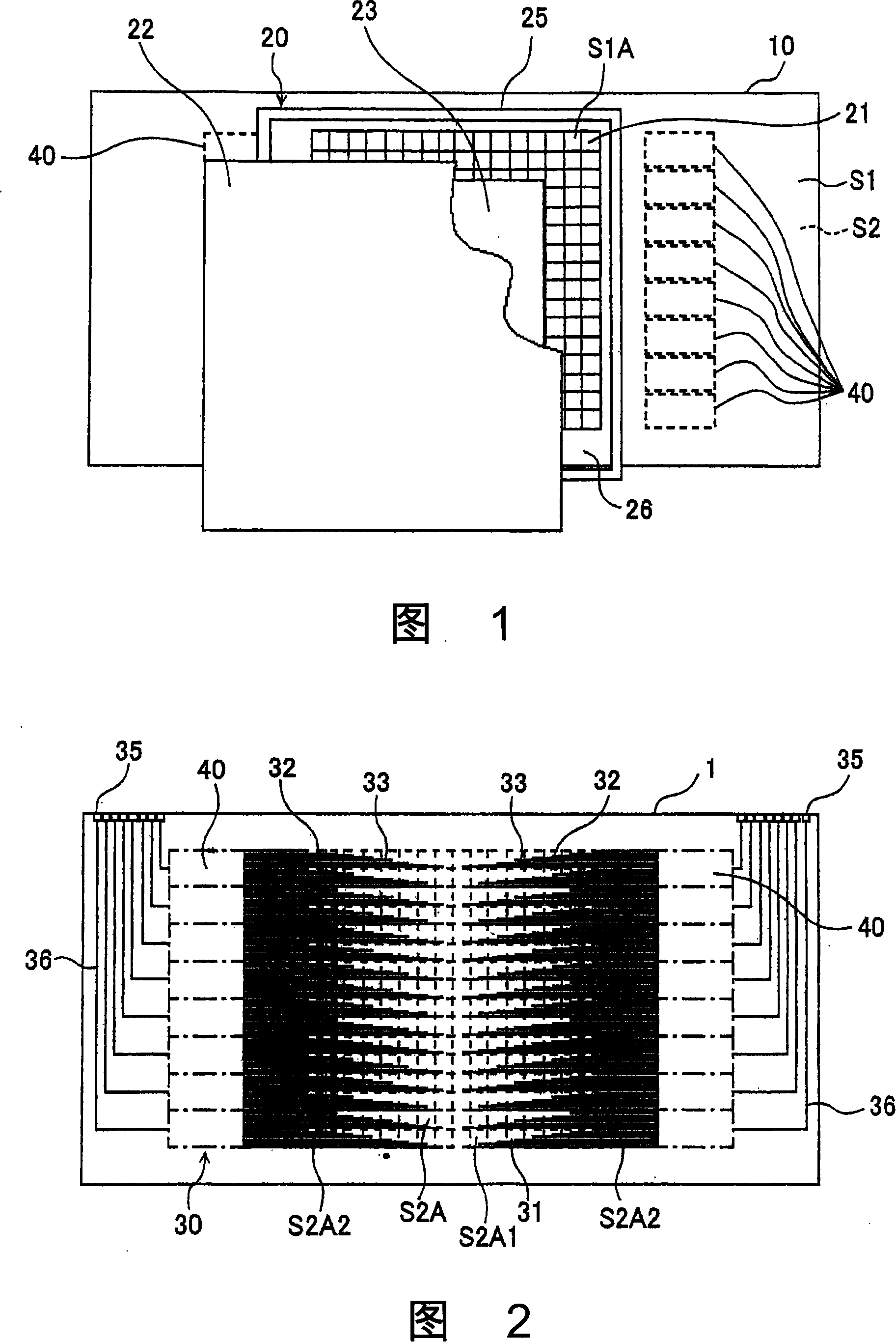 Dosimetry device for charged particle radiation