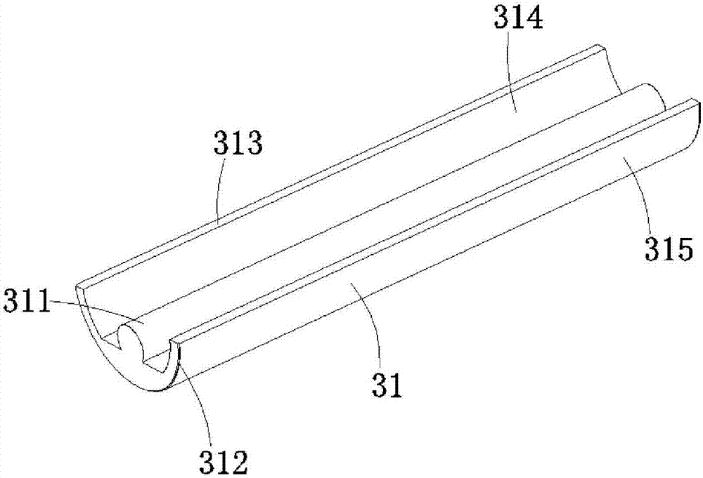 Thin film leveling guide roller mechanism