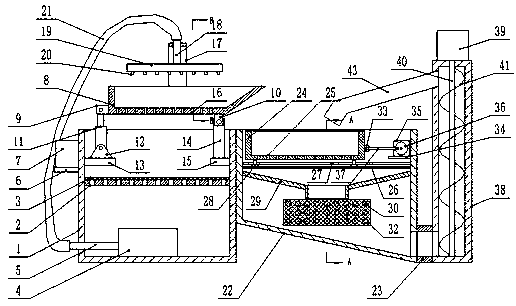 Cleaning and drying device for small metal part