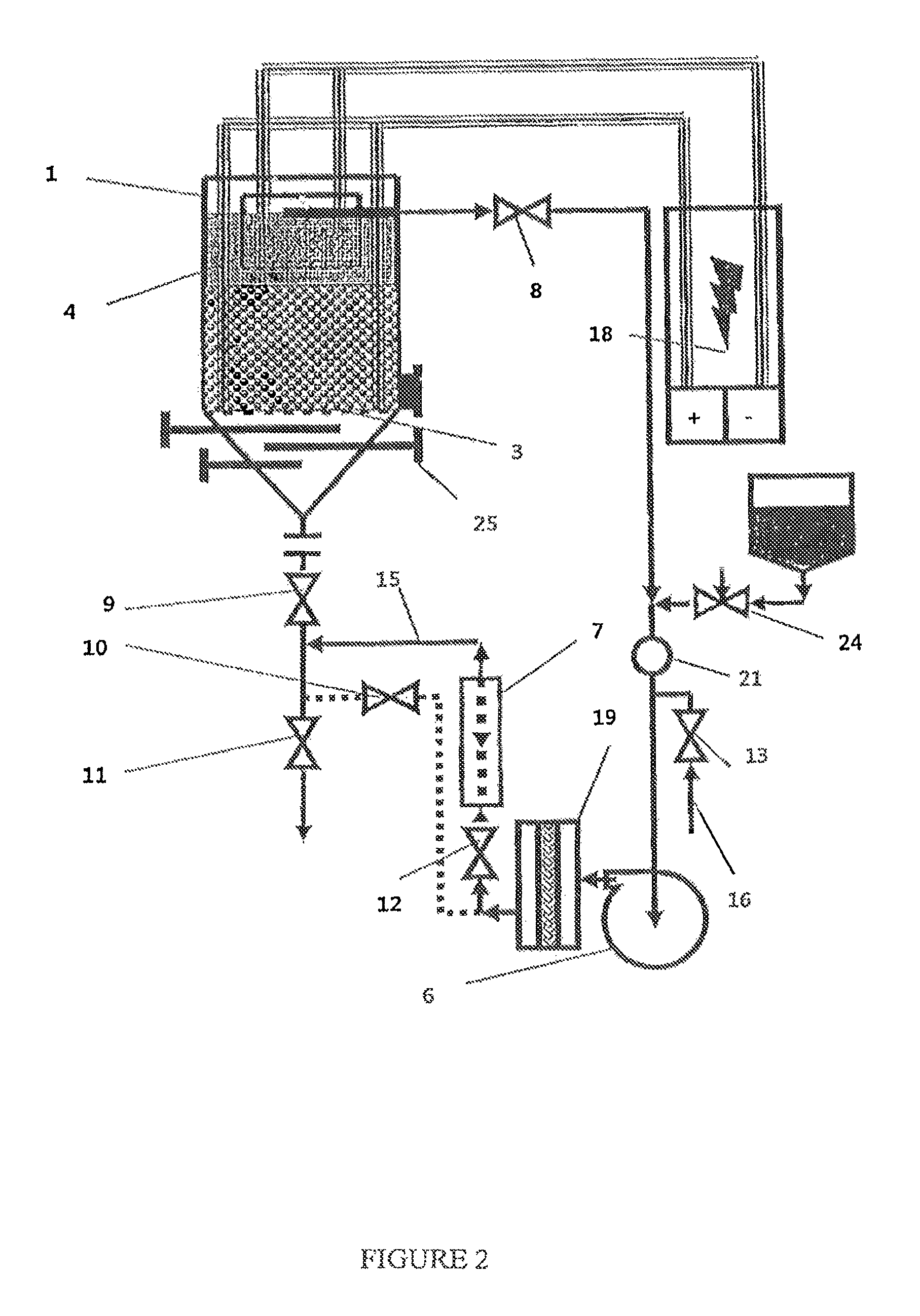 Method and apparatus for extracting noble metals from inorganic granular waste catalysts