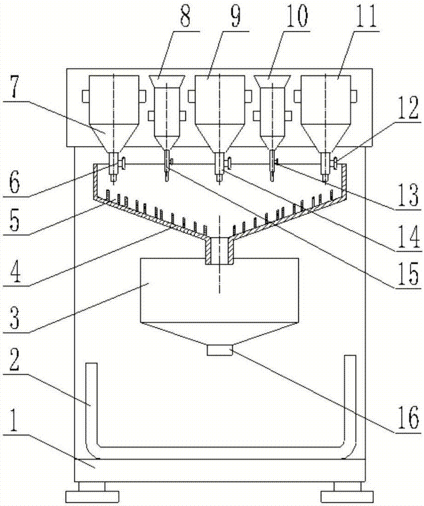 Preparation device for cordyceps militaris culture medium