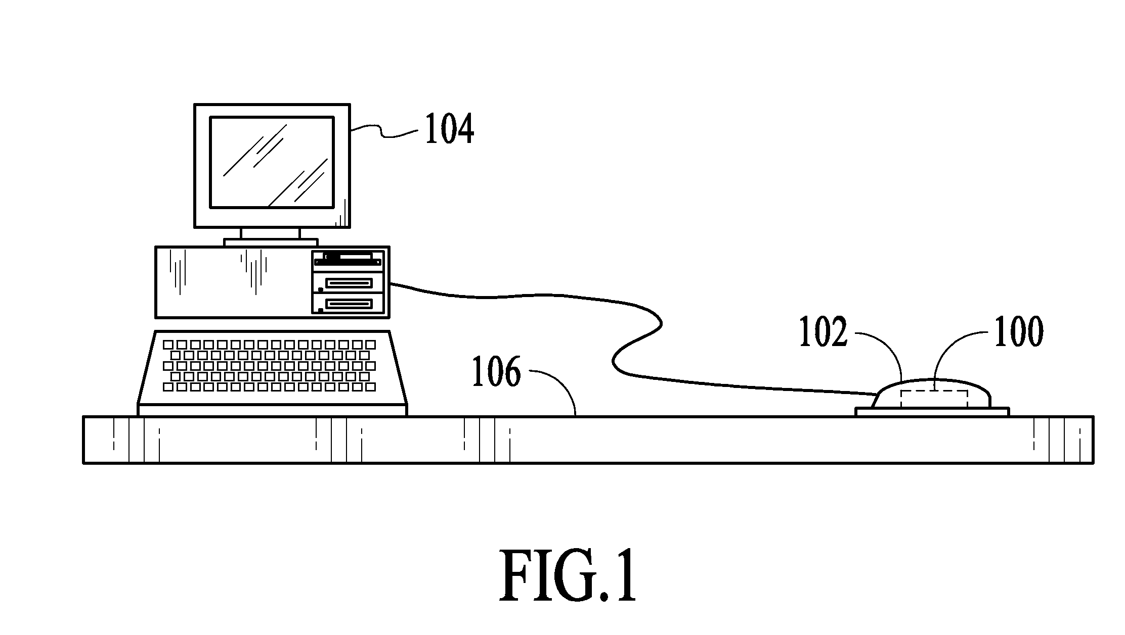 System and method for performing optical navigation using scattered light