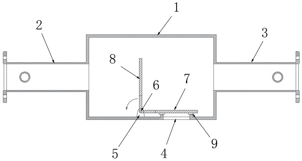 Automatic anti-freezing device of outdoor fire hydrant and using method thereof