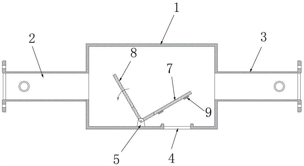 Automatic anti-freezing device of outdoor fire hydrant and using method thereof