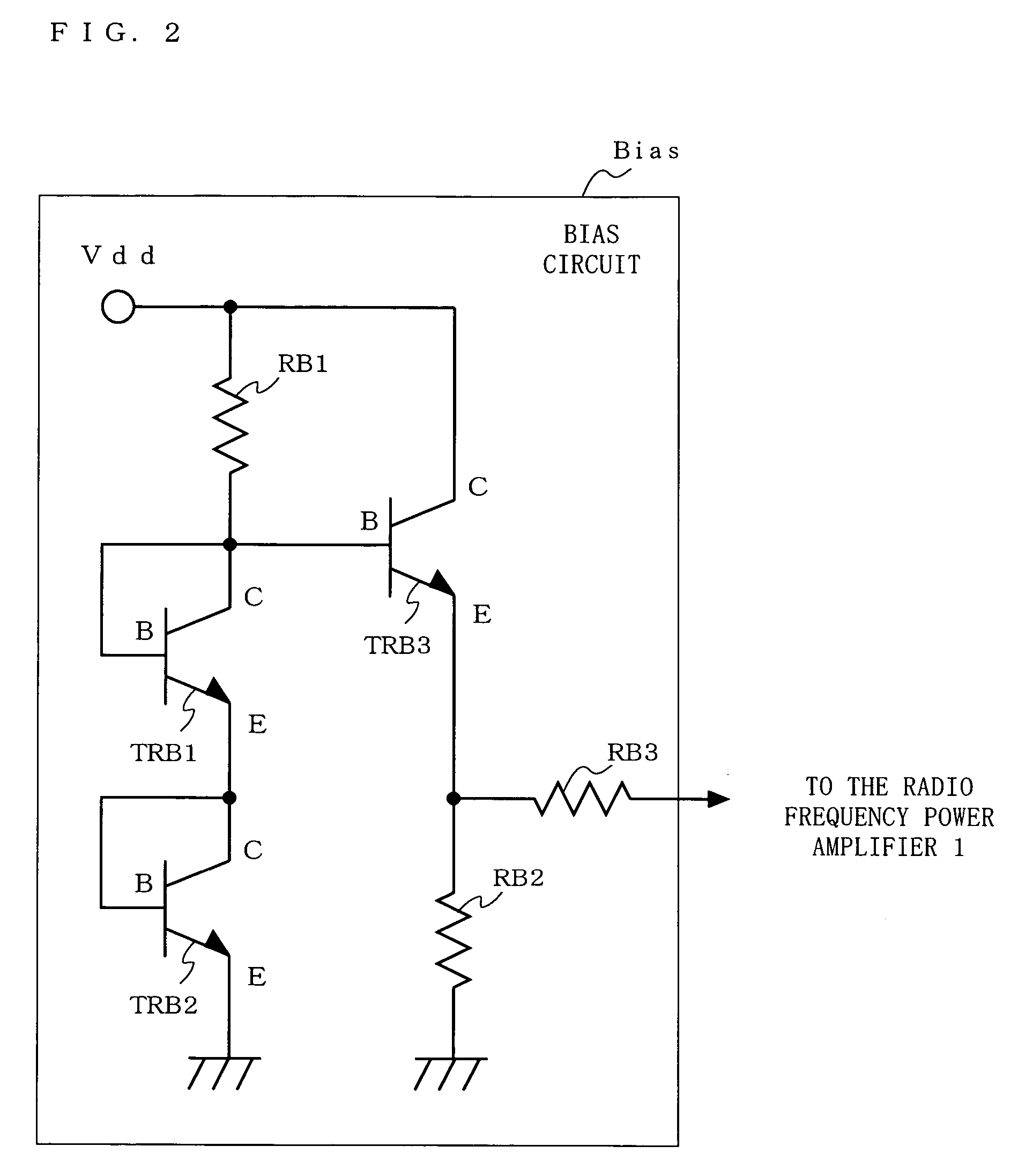 Radio frequency power amplifier