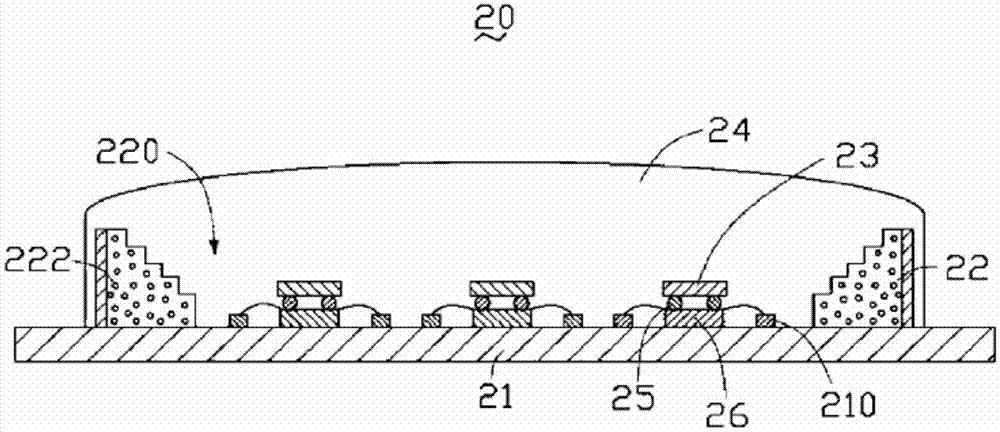 Light emitting diode capable of achieving light mixing