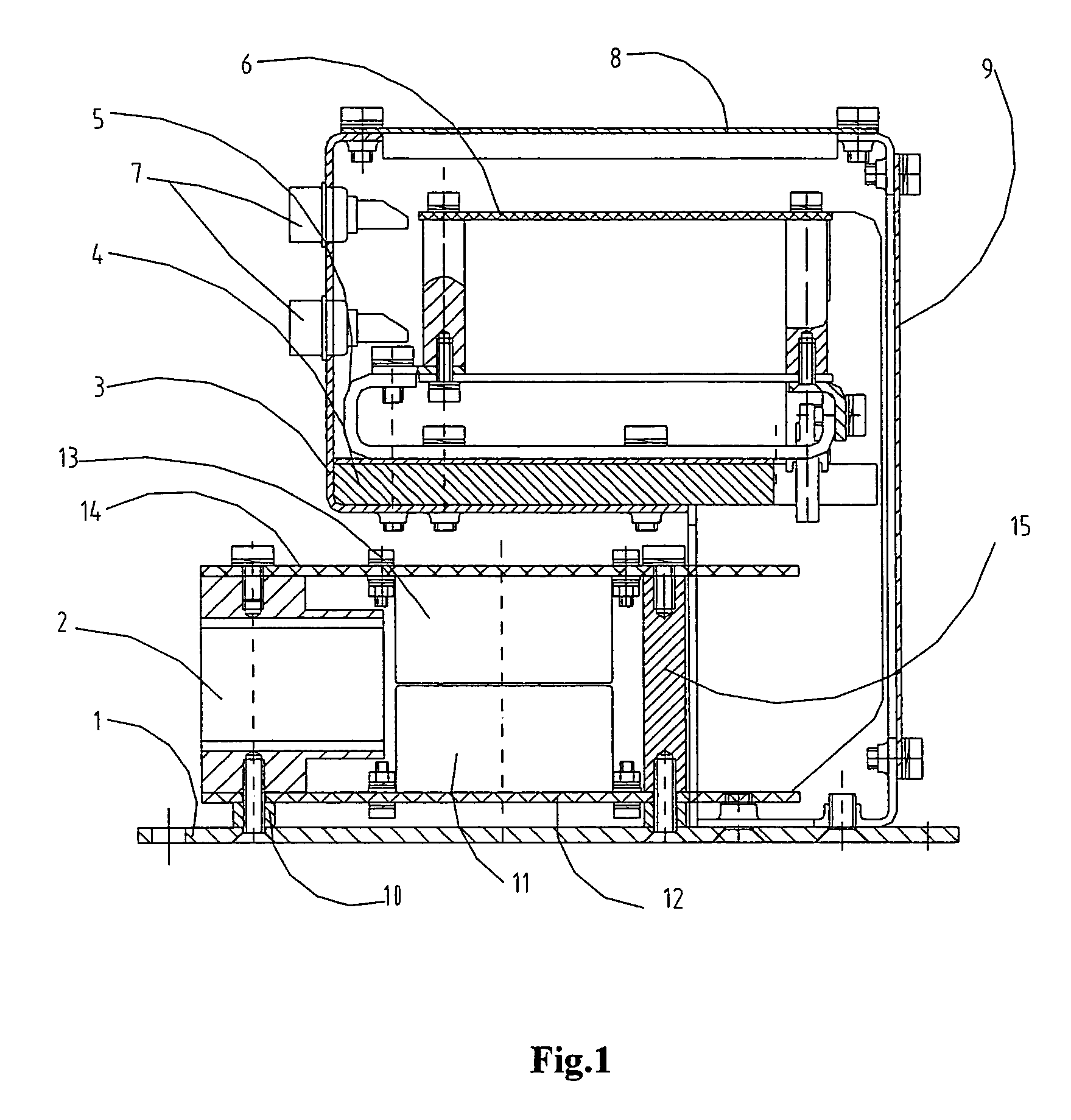 Solid state detector module structure and radiation imaging system