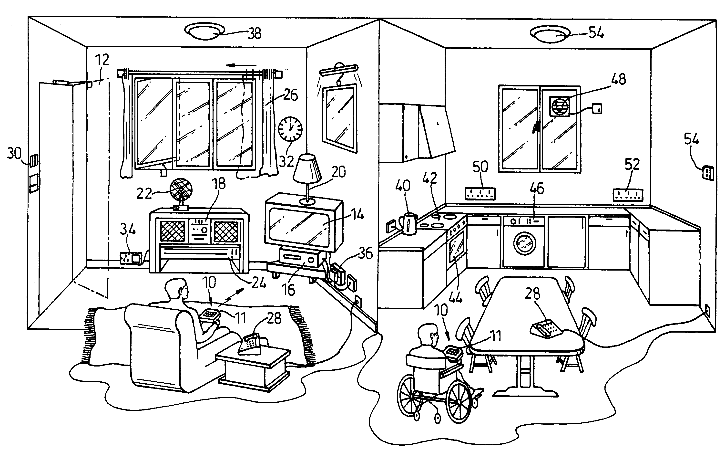 Wireless communication and control system