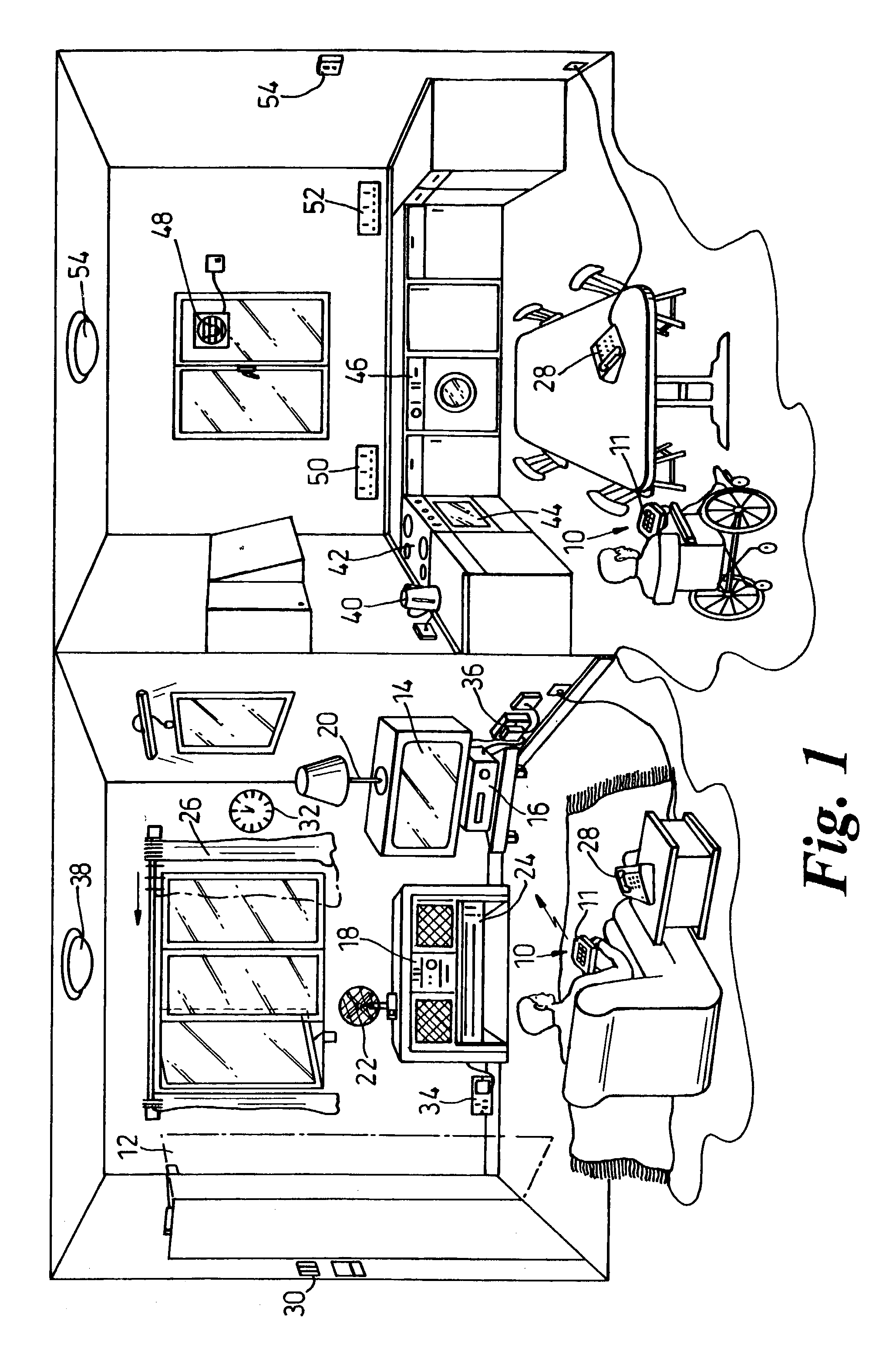 Wireless communication and control system