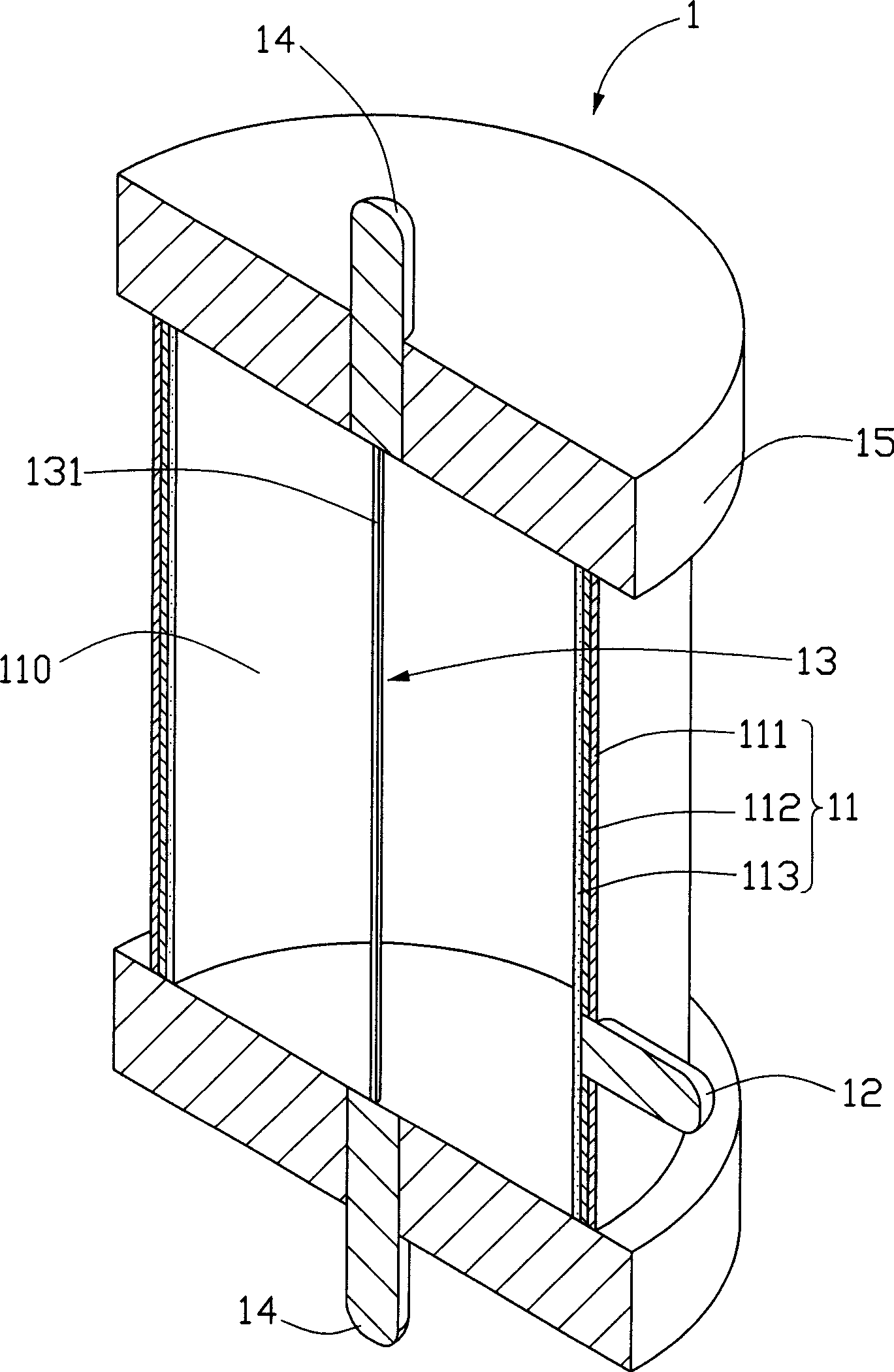 Field emitting cathode and lighting device