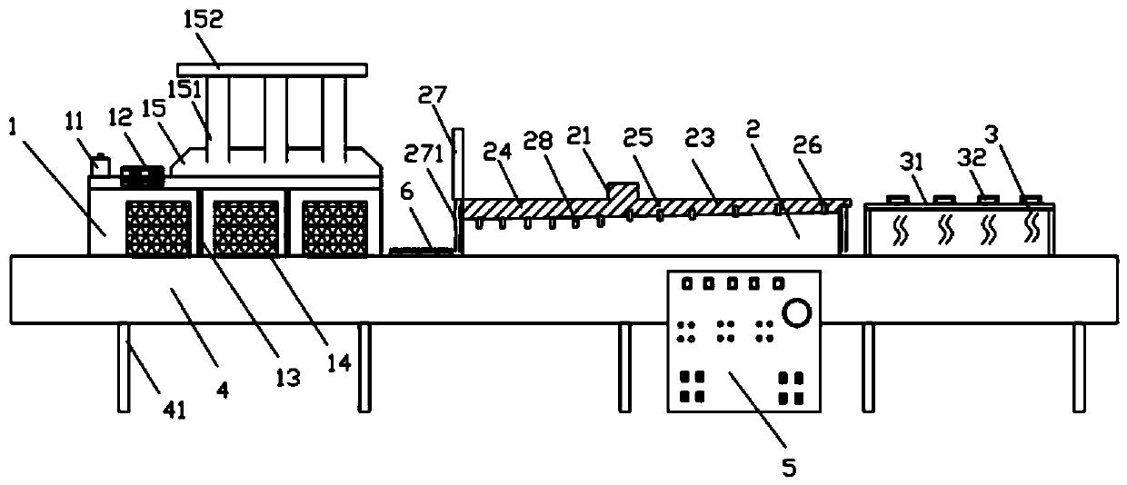 A kind of drying equipment for packing box