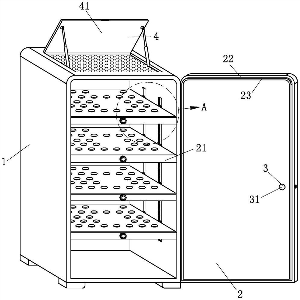 Textile fabric storage device based on Internet of Things big data technology