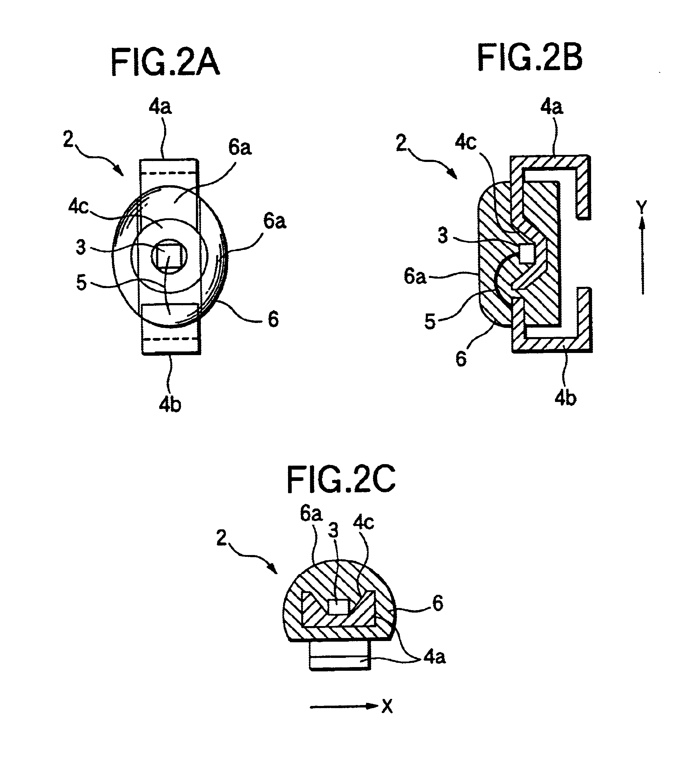 Shielded reflective light-emitting diode