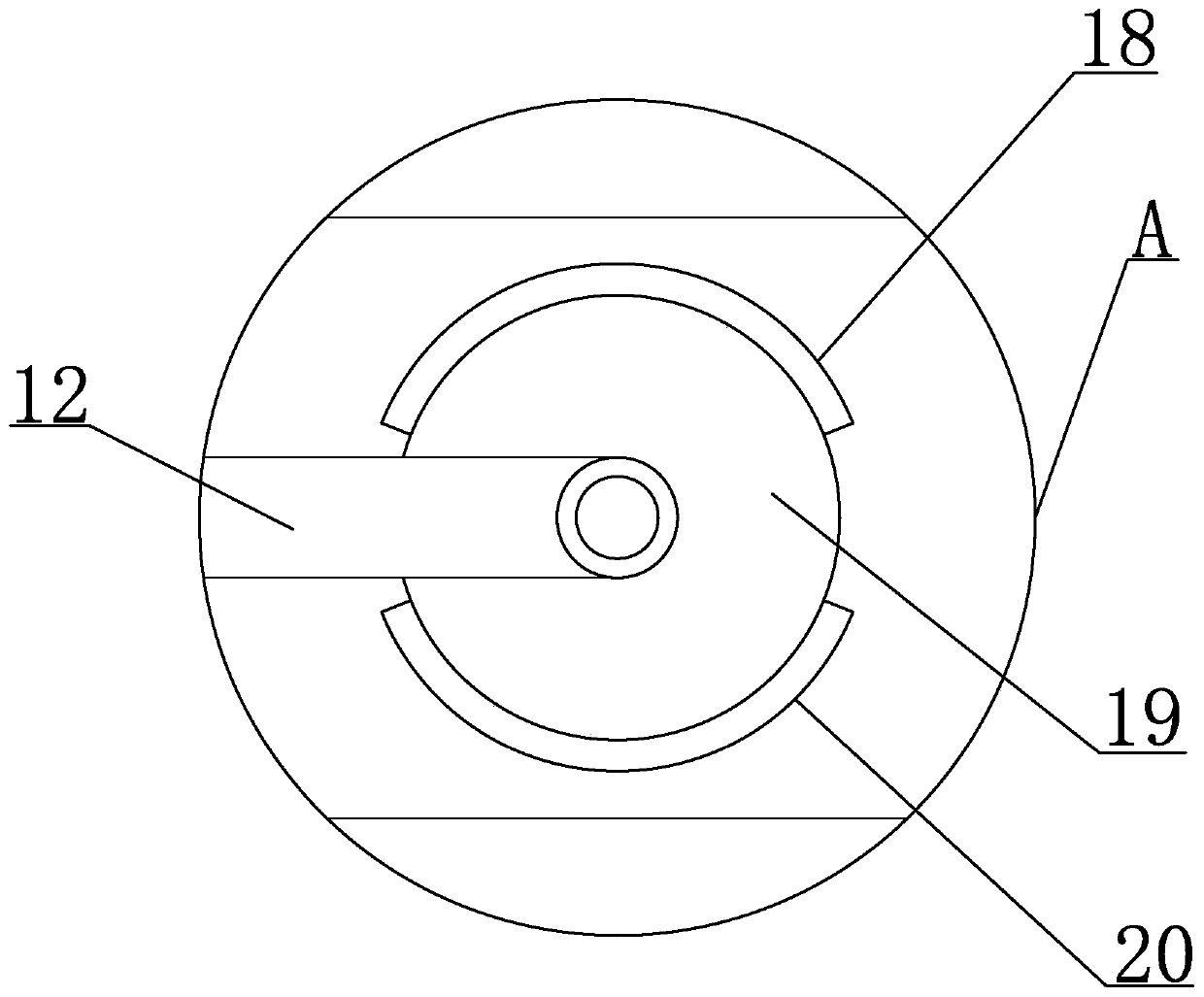 Anti-fall stable mobile phone support structure