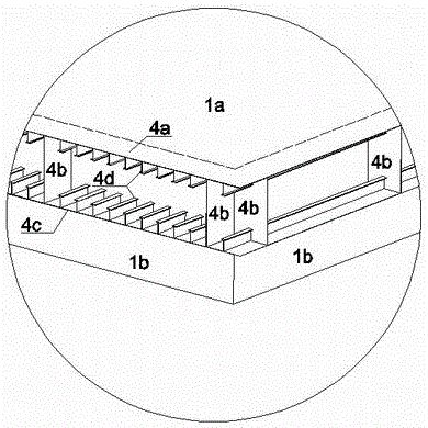 Semi-submersible module and its assembly method for combining large-scale floating body on water