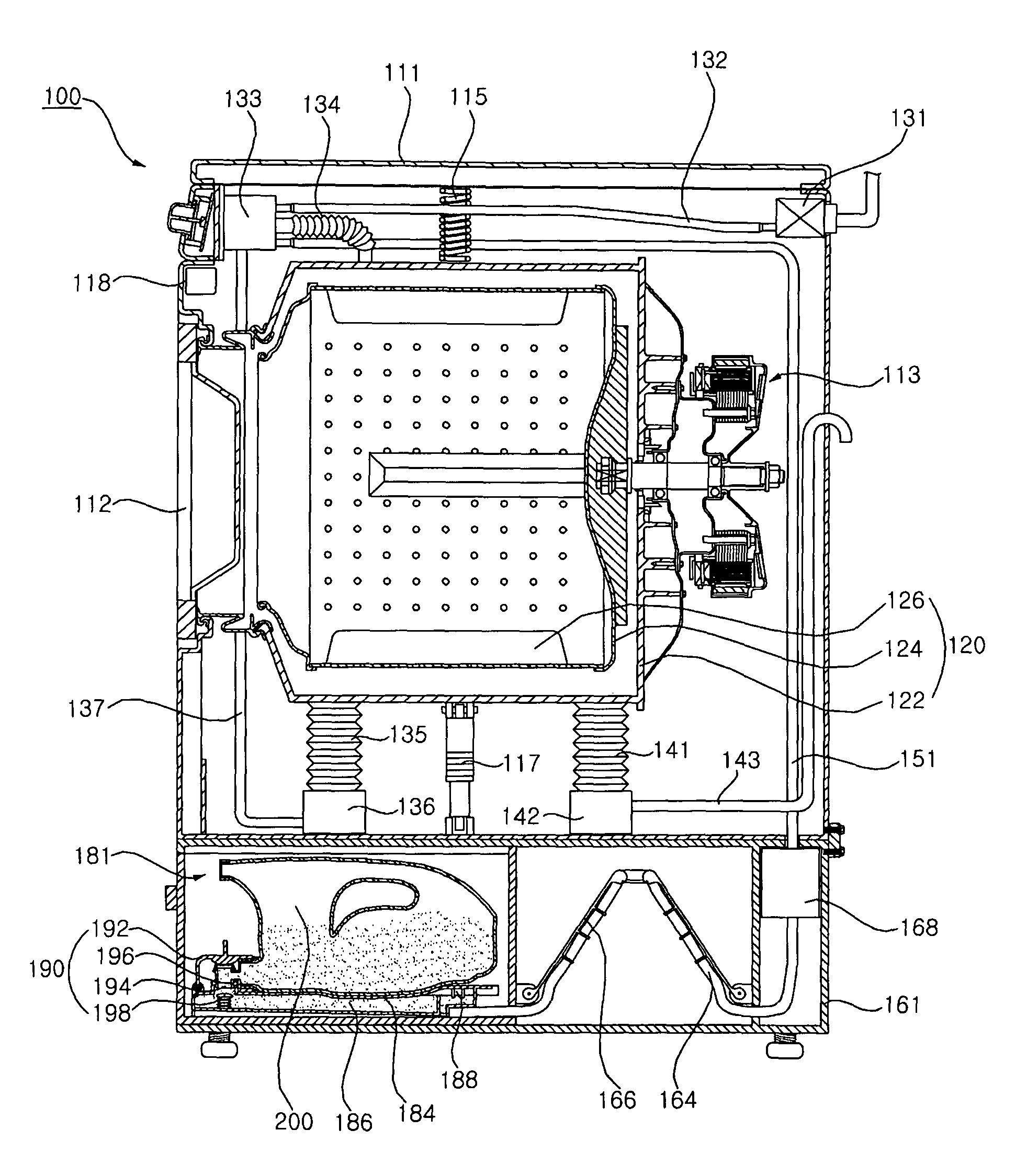 Detergent supply apparatus and washing machine