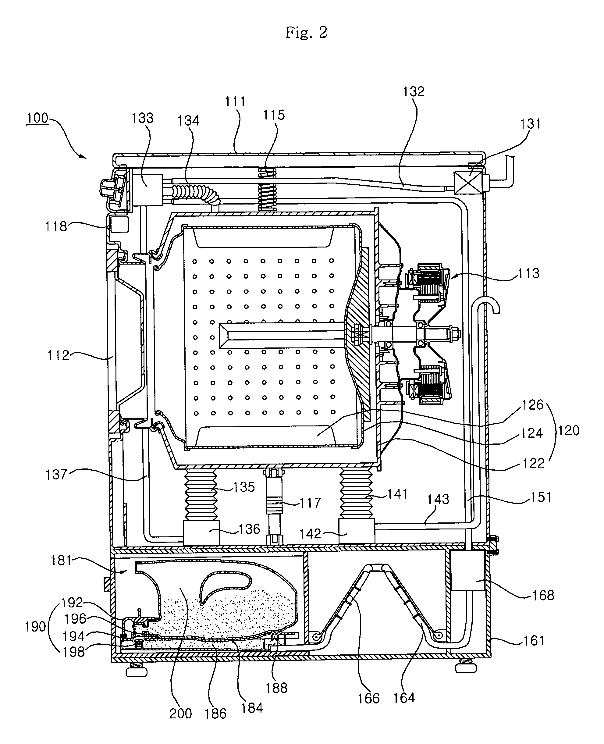 Detergent supply apparatus and washing machine