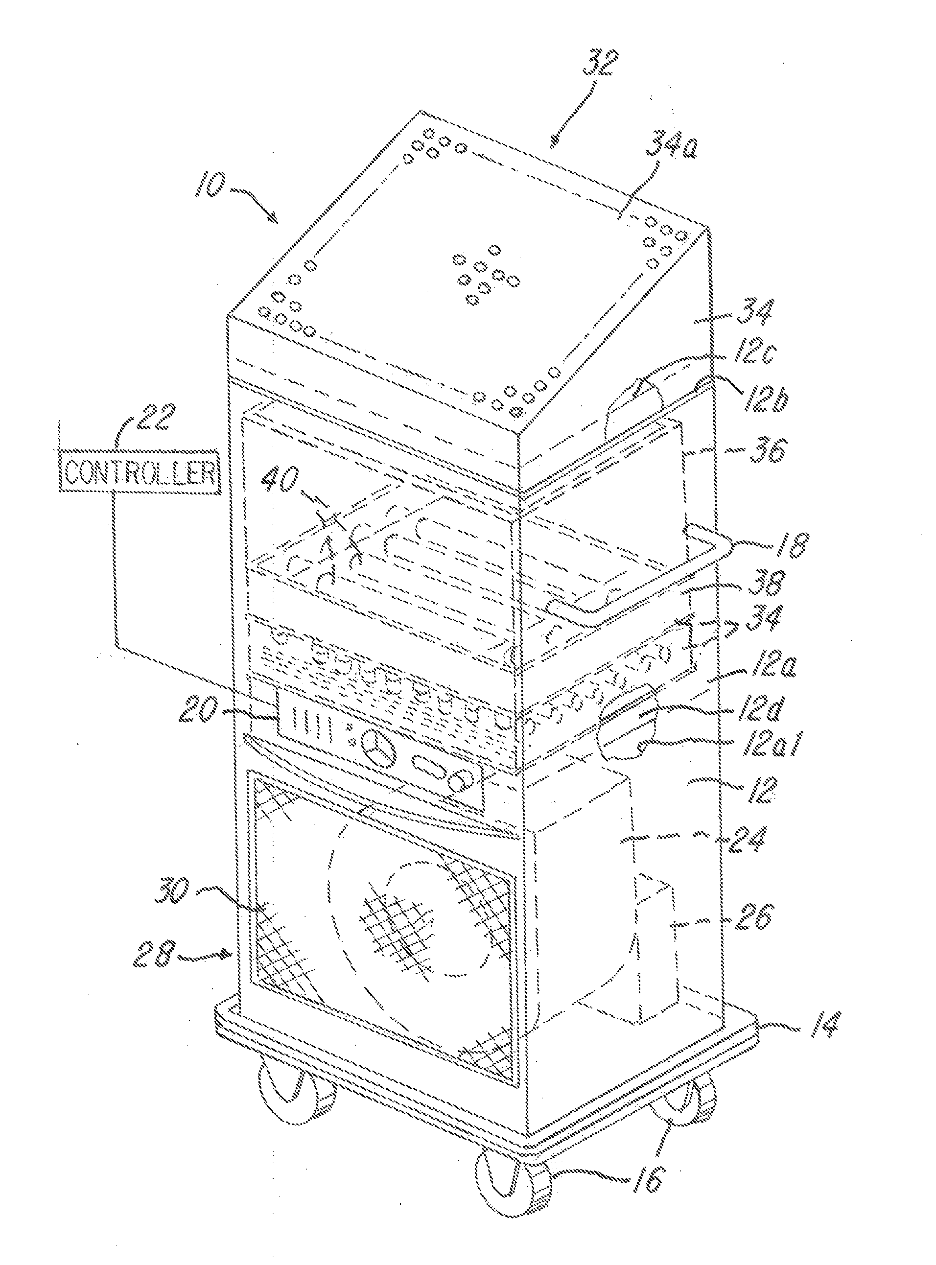 Fluid sterilization system