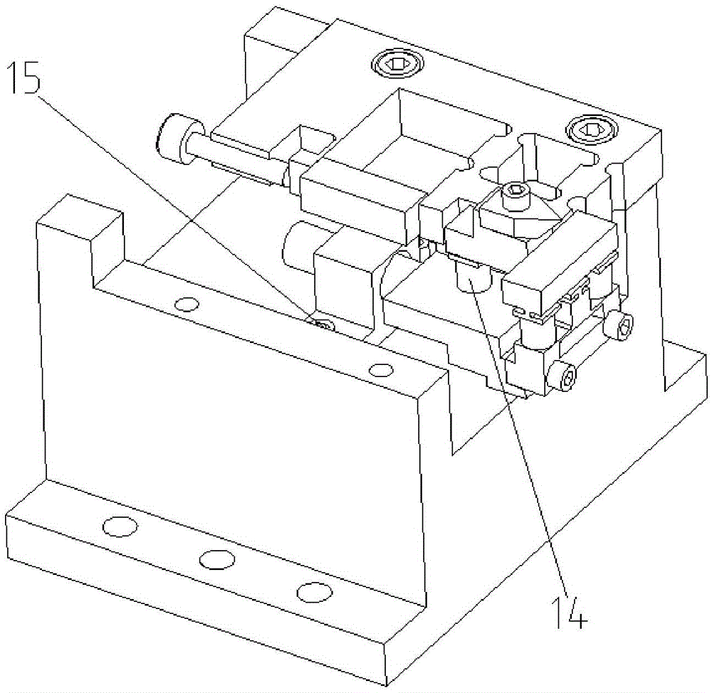 Method and device for measuring three-direction cutting force of fast tool servo turning