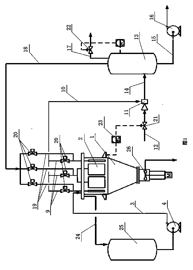 Automatic filter capable of controlling slurry density and application method thereof