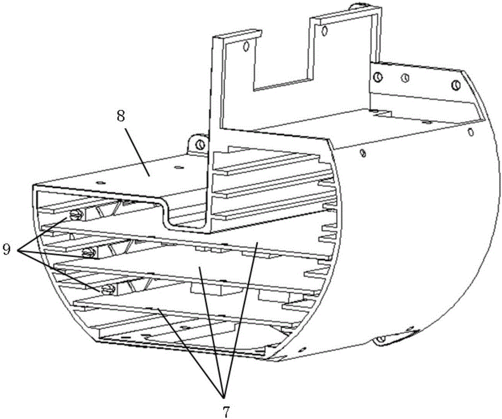 Circuit board mounting and fastening method