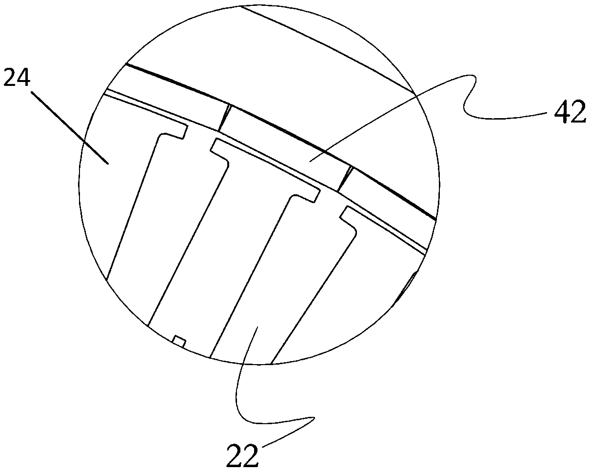 Three-phase alternating current motor