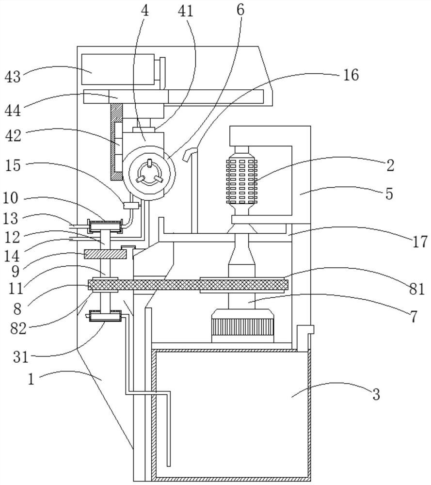 Hobbing cutter fixed type gear forming machining platform