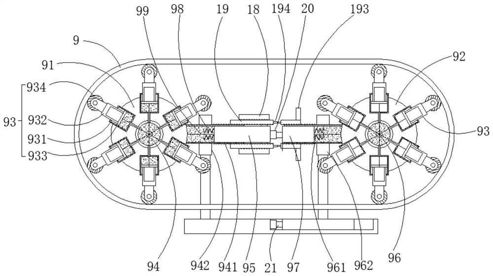 Hobbing cutter fixed type gear forming machining platform