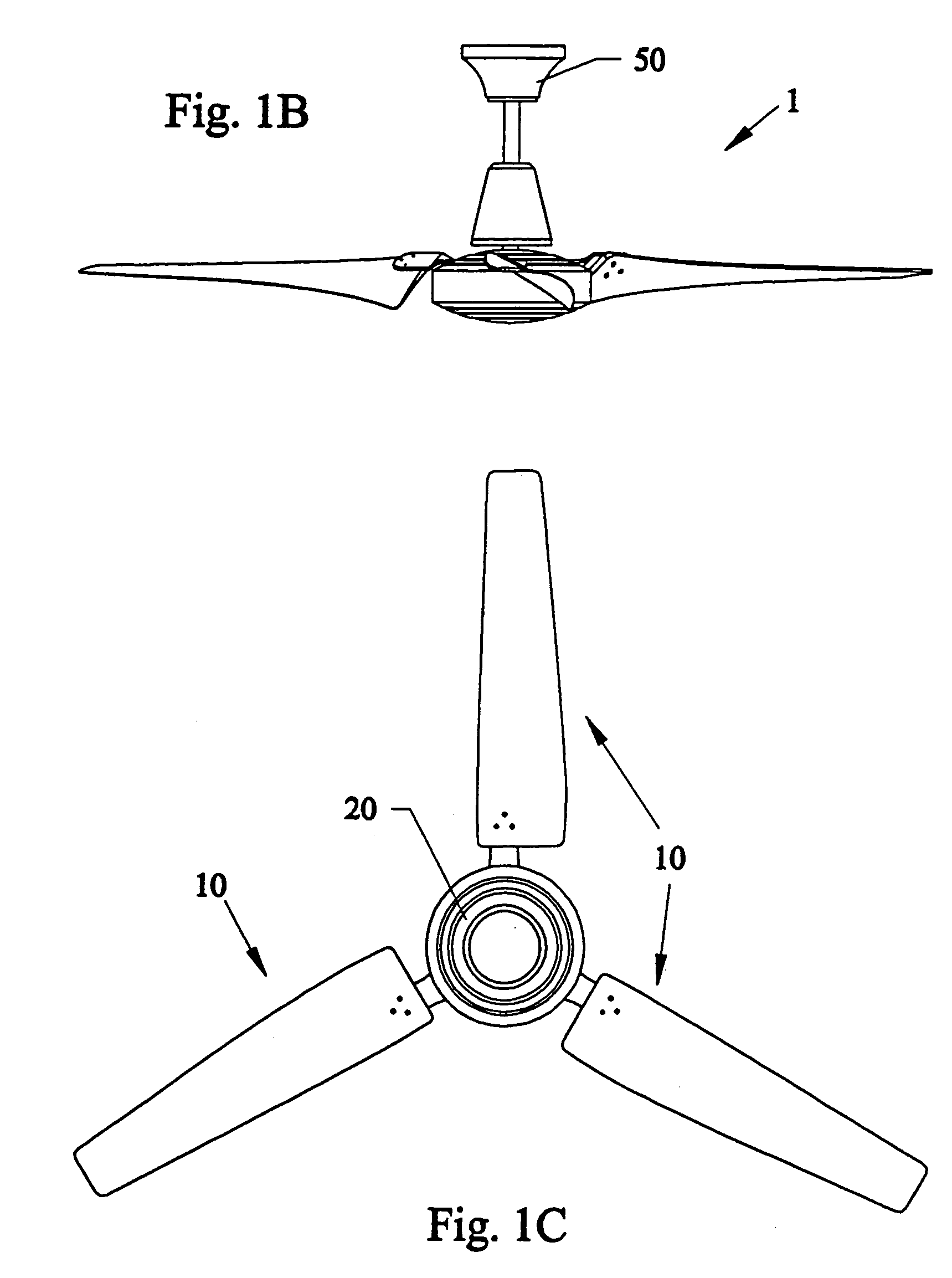 Enhancements to high efficiency ceiling fan