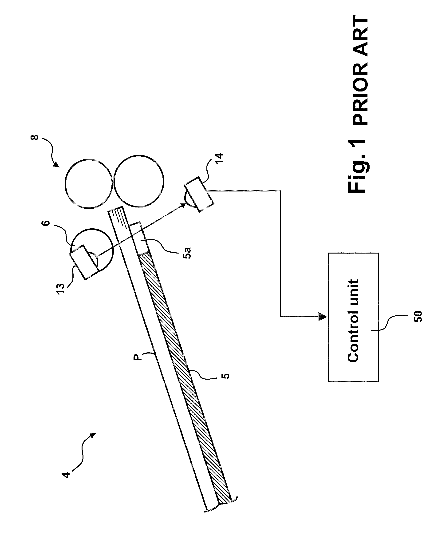 Automatic document feeder with mechanism to discriminate document types