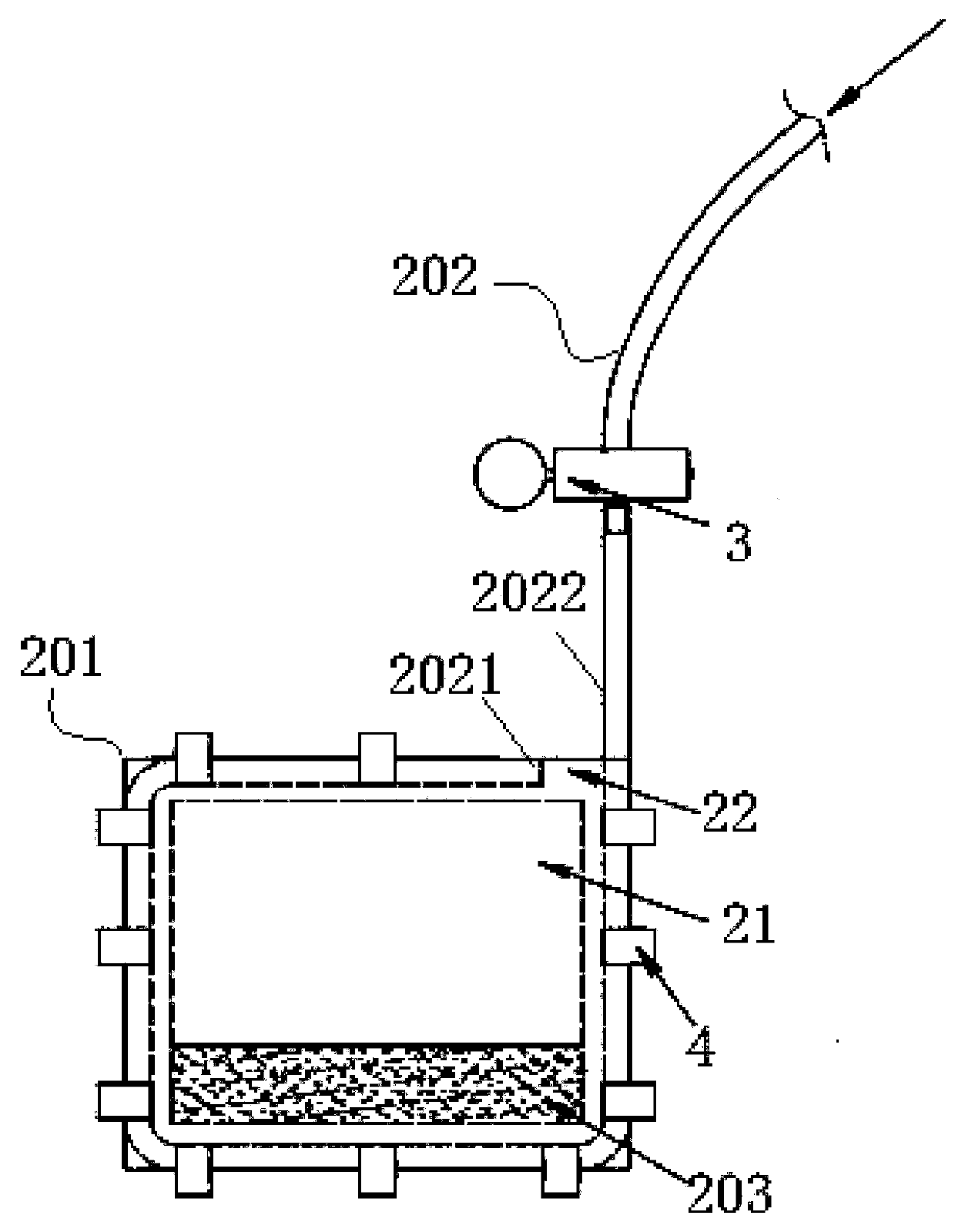 Wet-process laminated glass using inflatable surrounding edge strip and preparation method of wet-process laminated glass