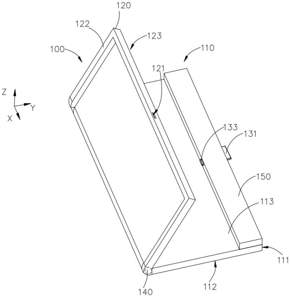 Shell assembly and folding electronic equipment