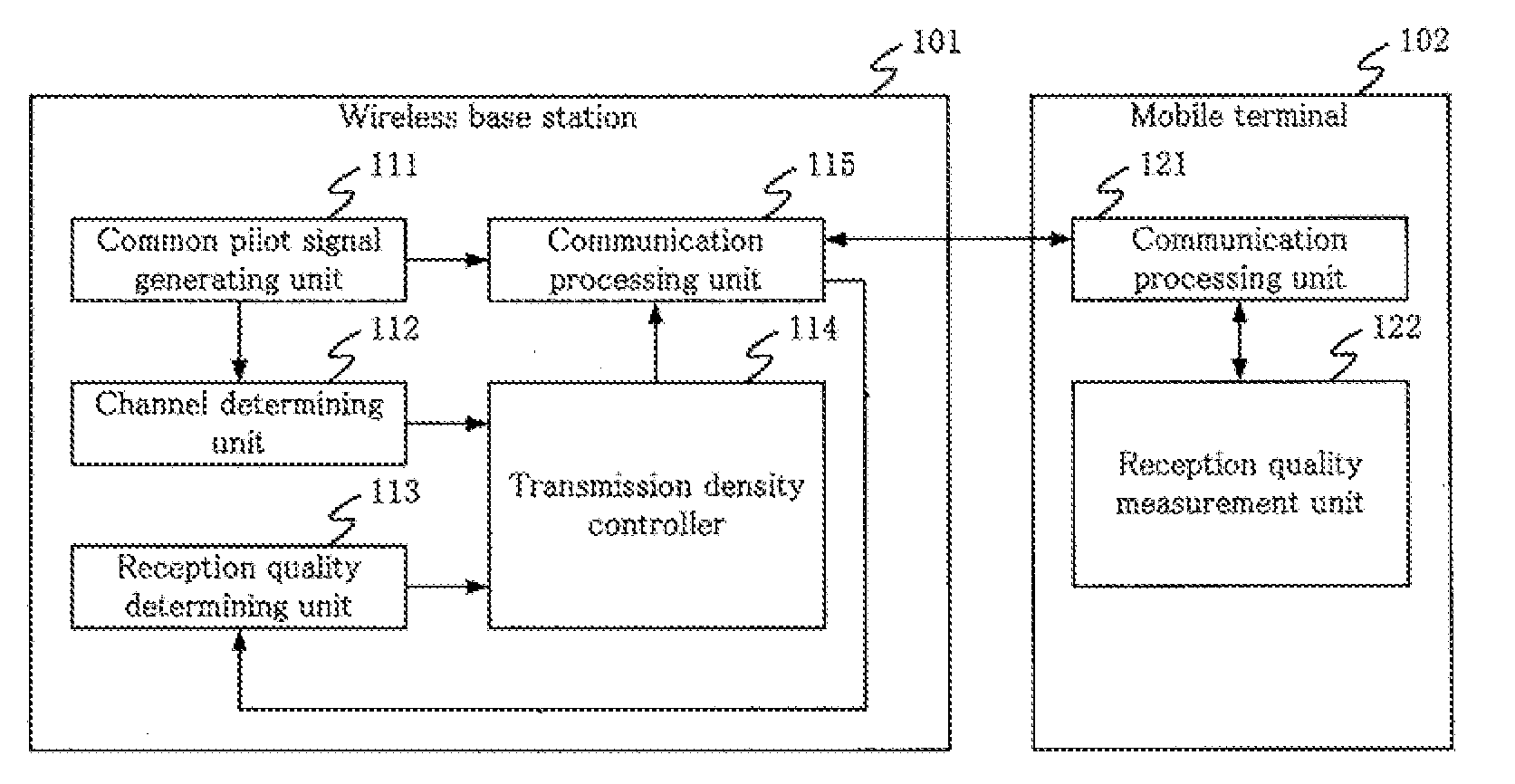 Wireless communication system, wireless base station, method of controlling transmission of common pilot signal in wireless communication system, and program