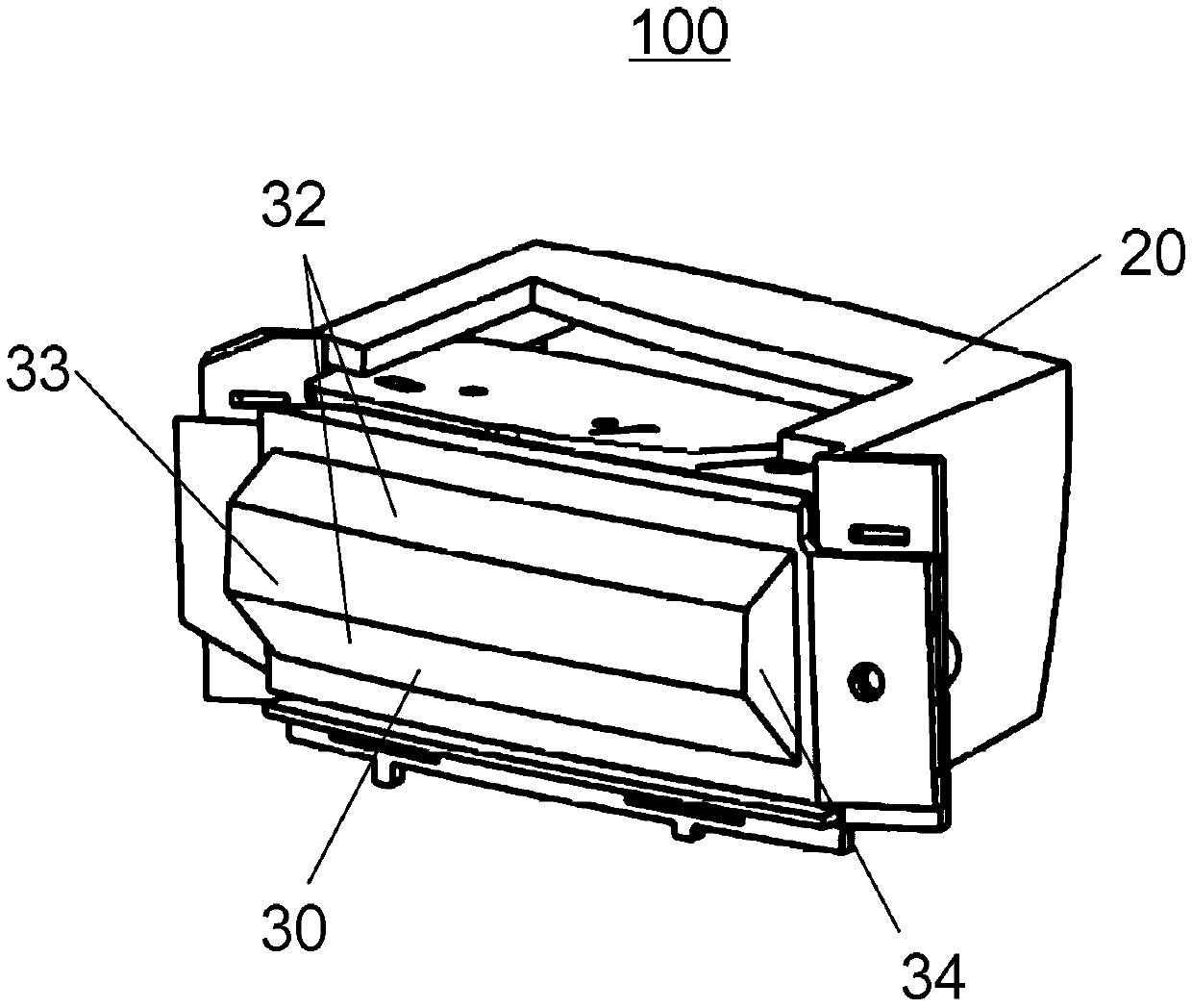 Optical device, vehicle lamp and motor vehicle