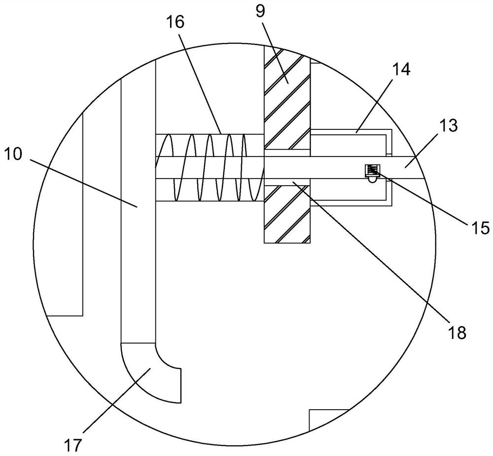 A nozzle aligning device for batch packaging of square tubes