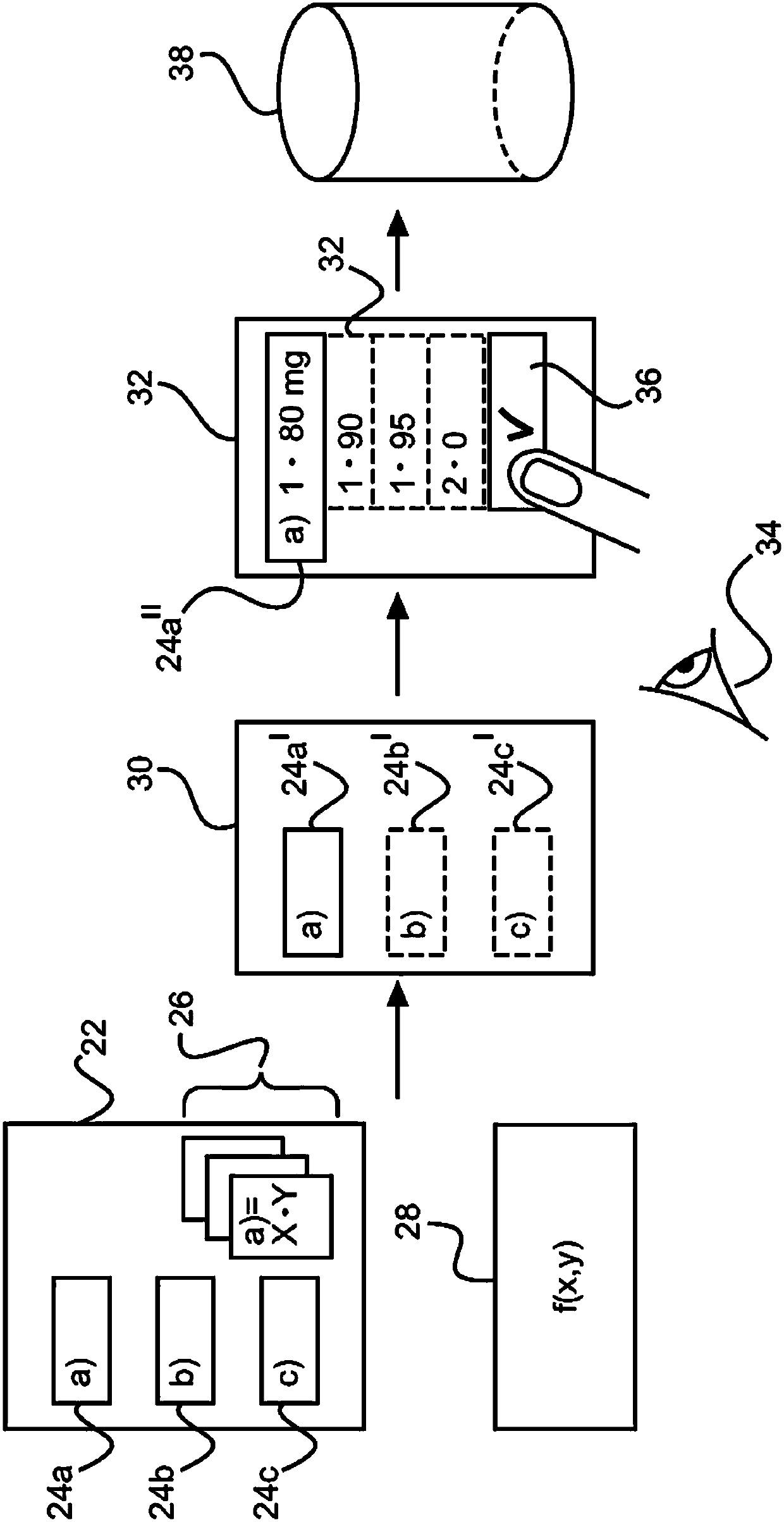 Interventional medical reporting apparatus