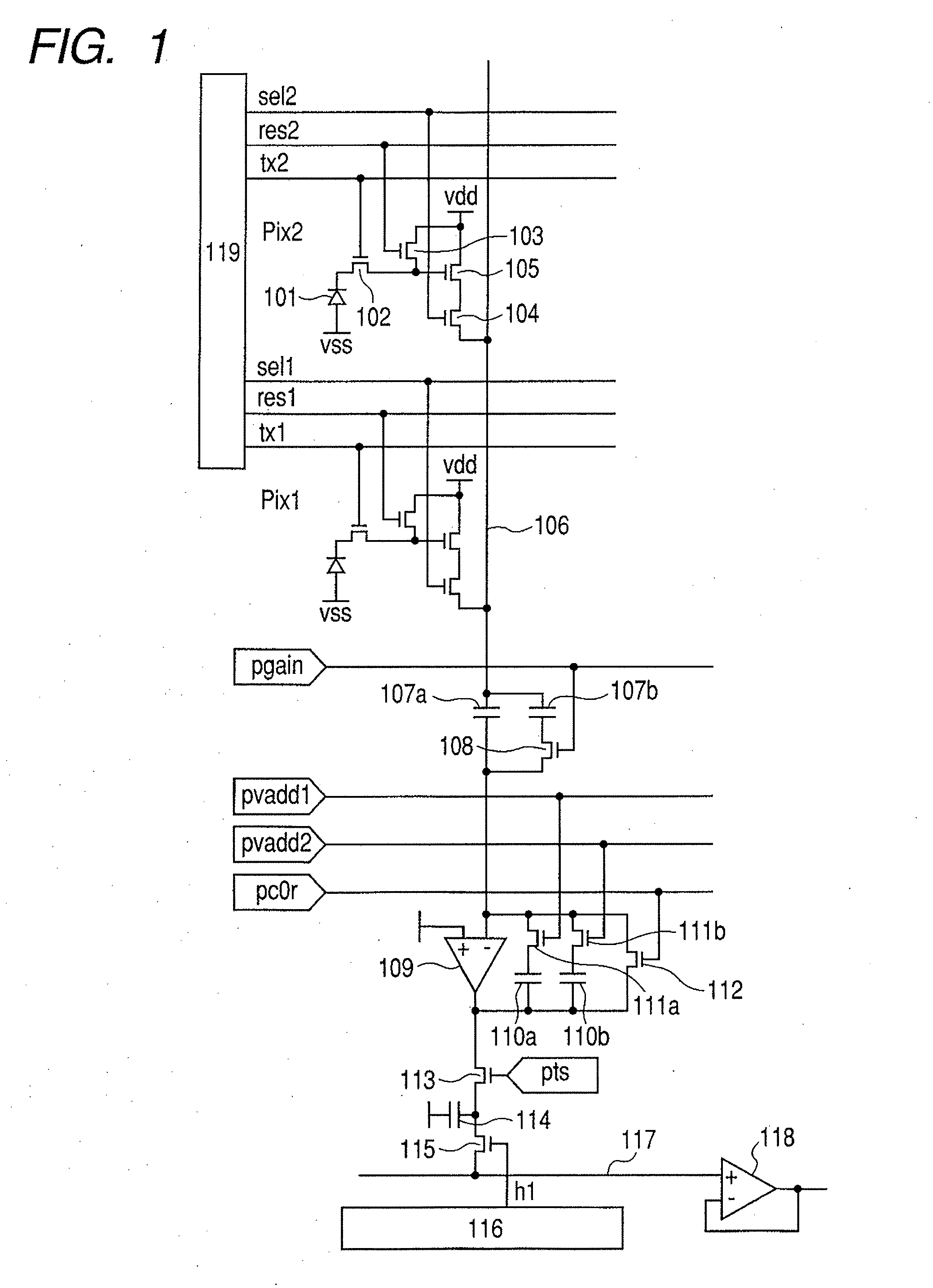 Solid-state image pickup device