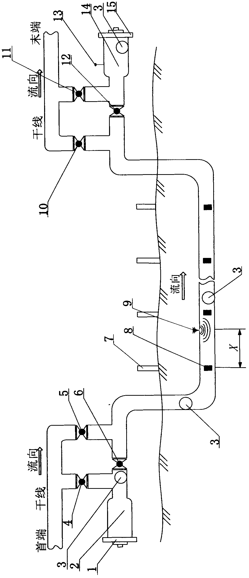 Method for detecting tiny leakage of oil transmission pipeline