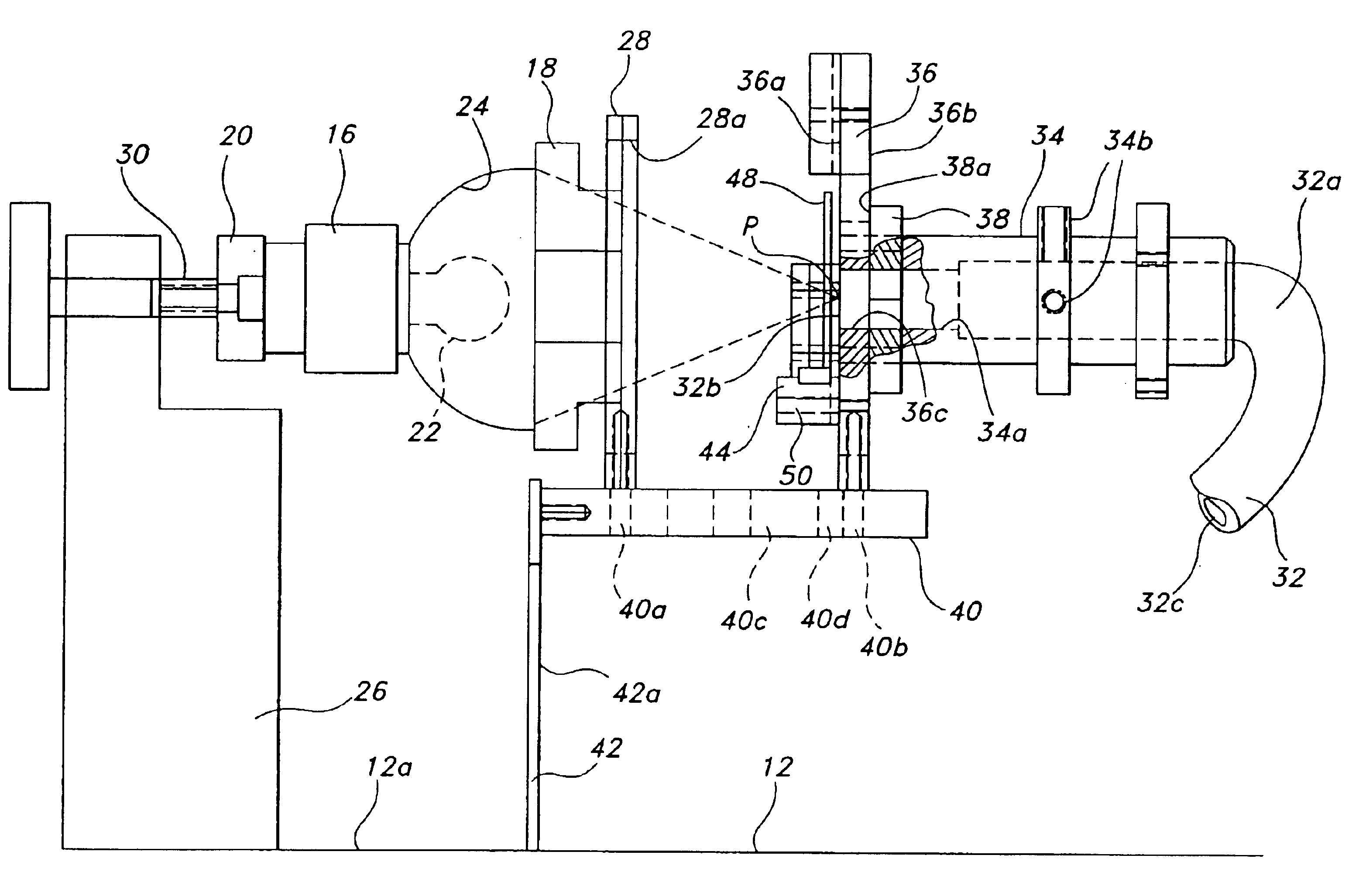 Integral filter support and shutter stop for UV curing system