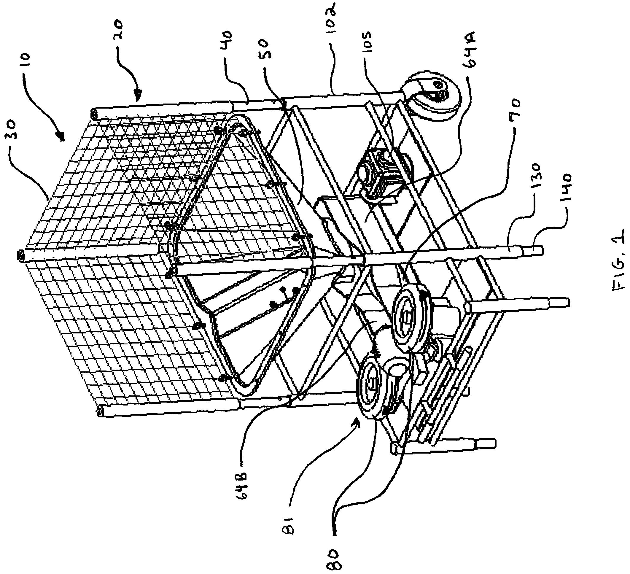 Ball receiving and launching machine