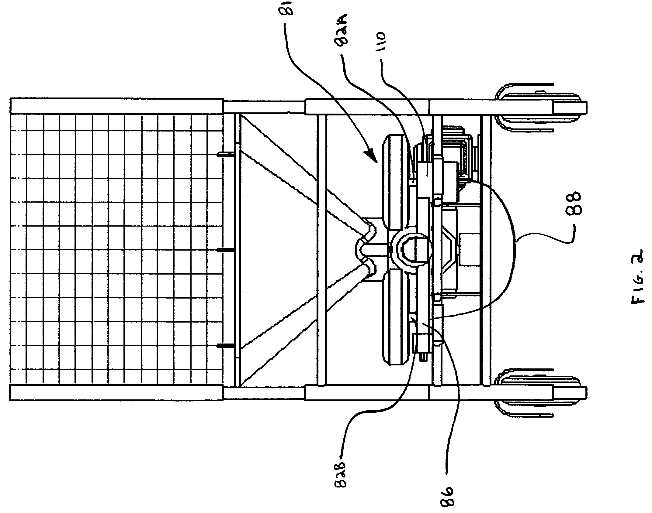 Ball receiving and launching machine