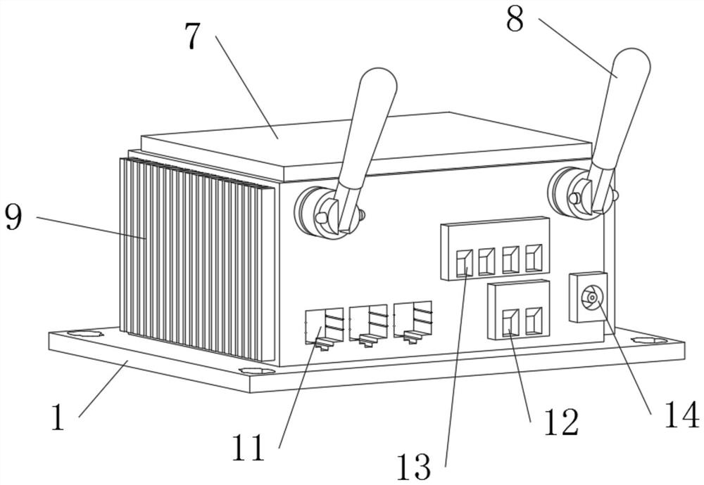 Wireless image transmission system based on 5G technology