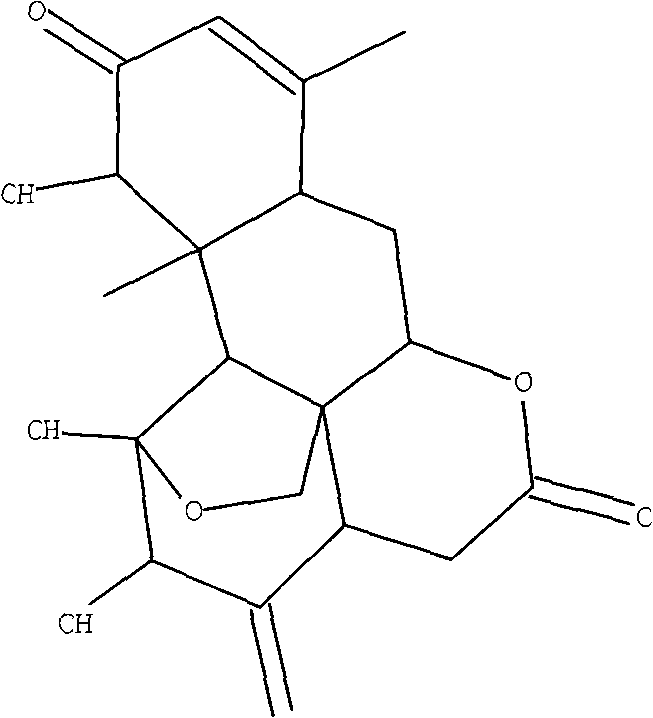 Preparation method of ailanthinone