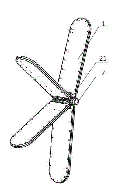 Wheel foot amphibious robot mechanism based on differential wheel eccentric mechanism